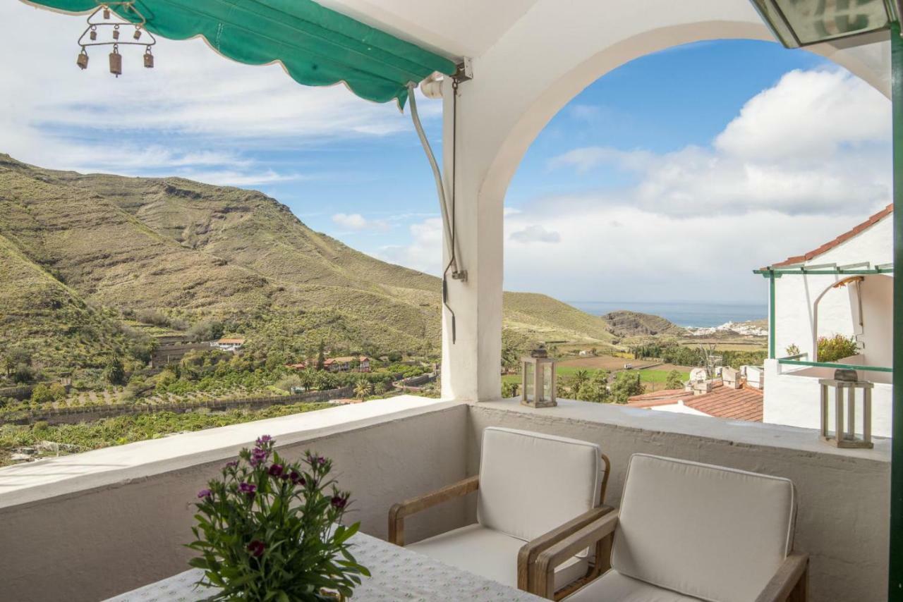 Casa Carmen Agaete Con Terraza Y Vistas Al Mar Agaete (Gran Canaria) Exterior foto